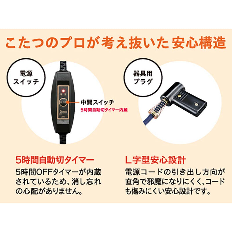 こたつ用取替ヒーター Q500T MSU-501HT(K) メーカー直送 ▼返品・キャンセル不可【他商品との同時購入不可】