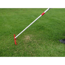 4036 GS 芝生のサッチ取りレーキ 伸縮式 メーカー直送 ▼返品・キャンセル不可【他商品との同時購入不可】