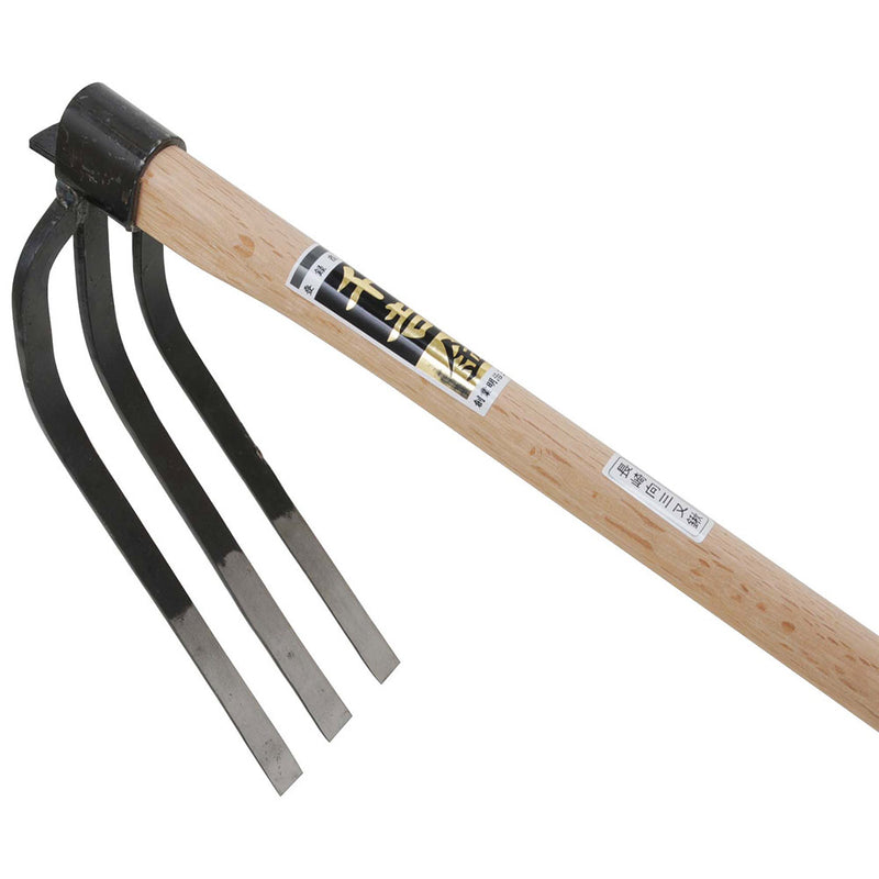 長崎向立鍬 三本爪 メーカー直送 ▼返品・キャンセル不可【他商品との同時購入不可】