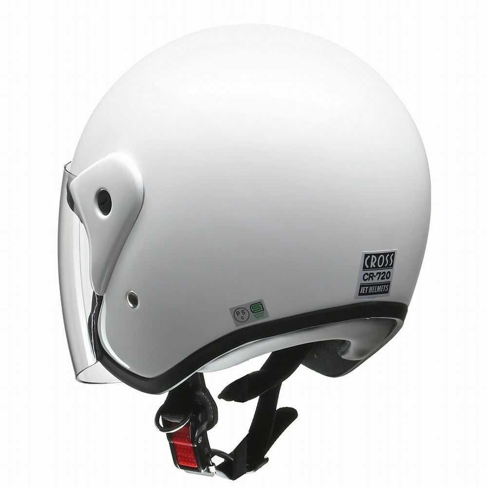 リード工業 CROSSジェットヘルメット ホワイト CR720 WH 1個 | サン