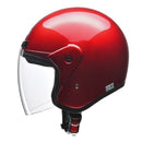 リ－ド工業 CROSS ジェットヘルメット キャンディレッド フリ－ CR720CRE