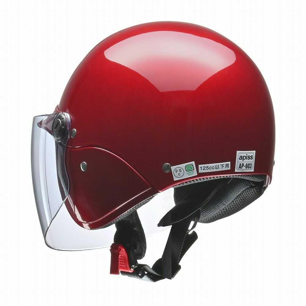 リード工業 apiss セミジェットヘルメットCRE AP603CRE | サンドラッグ
