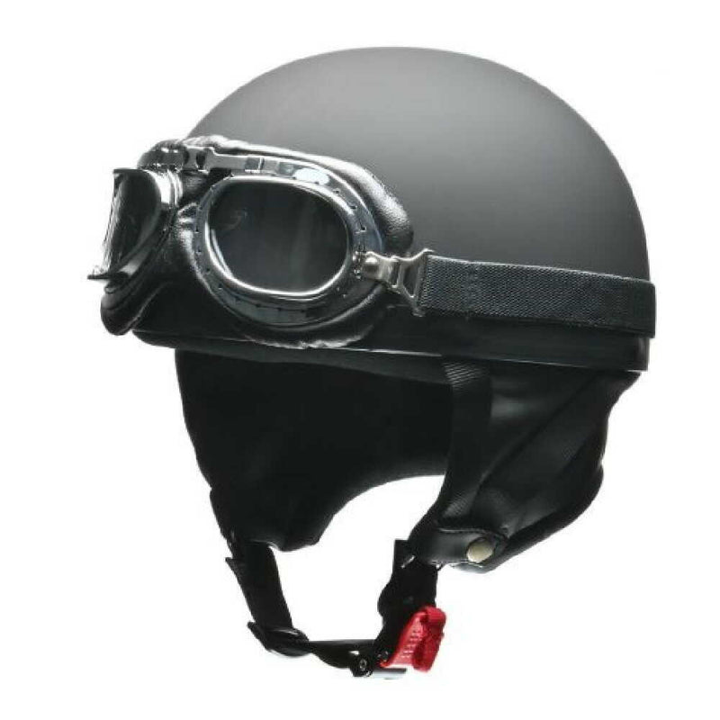 リ－ド工業 ビンテ－ジヘルメット マットブラック LL CR751MATBKLL