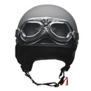 リ－ド工業 ビンテ－ジヘルメット マットブラック LL CR751MATBKLL