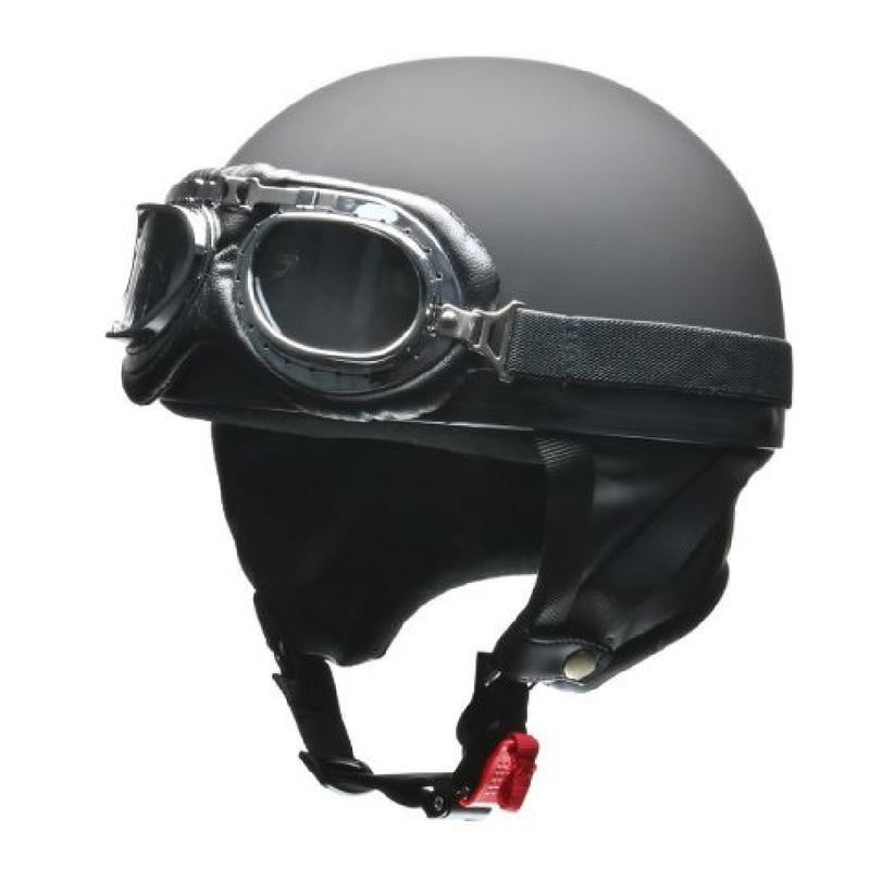 リ－ド工業 ビンテ－ジヘルメット マットブラック LL CR751MATBKLL