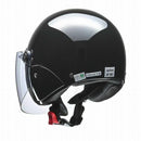 リード工業 apiss セミジェットヘルメット ブラック AP603 BK 1個