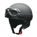 リ－ド工業 ビンテ－ジヘルメット マットブラック フリ－ CR750MATBK