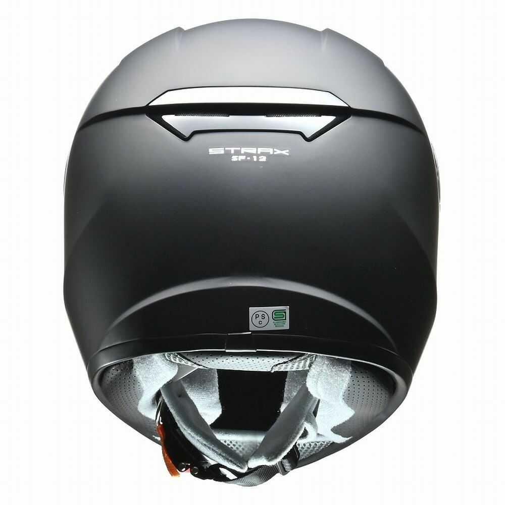 リード工業 STRAX フルフェイスヘルメット マットブラック SF1 MATBK