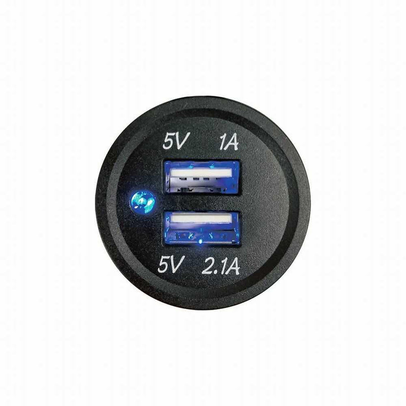 Lead Industrial USB Charging Socket KS258A