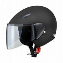 リード工業 SERIO セミジェットヘルメット ハーフマットブラック RE35 MATBK 1個