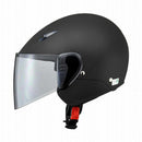 リード工業 SERIO セミジェットヘルメット ハーフマットブラック RE35 MATBK 1個