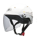 リ－ド工業 ZORK シ－ルド付ハーフヘルメット ホワイト フリ－  ZORKWH