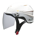 リ－ド工業 ZORK シ－ルド付ハーフヘルメット ホワイト フリ－  ZORKWH