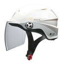 リ－ド工業 ZORK シ－ルド付ハーフヘルメット ホワイト フリ－  ZORKWH