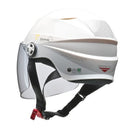 リ－ド工業 ZORK シ－ルド付ハーフヘルメット ホワイト フリ－  ZORKWH