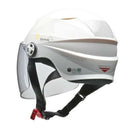 リ－ド工業 ZORK シ－ルド付ハーフヘルメット ホワイト フリ－  ZORKWH