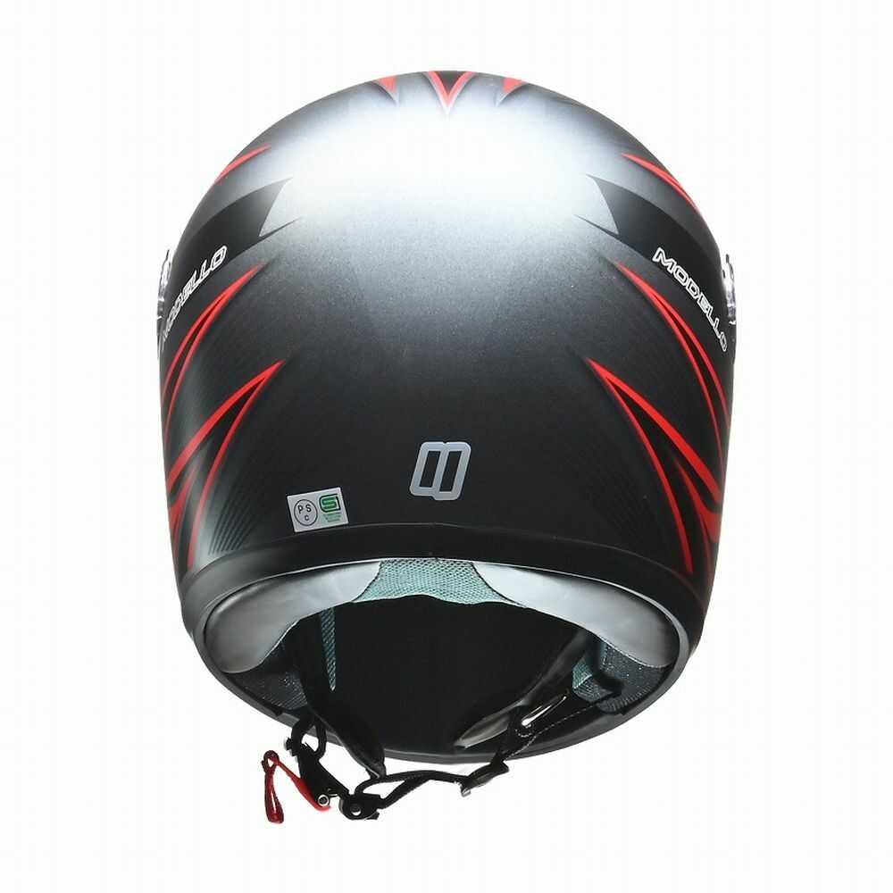 リード工業 MODELLOフルフェイスヘルメット マットガンメタ
