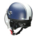 リード工業 バブルシールド付ハーフヘルメット マットNVWH CR760MATNVWH 1個