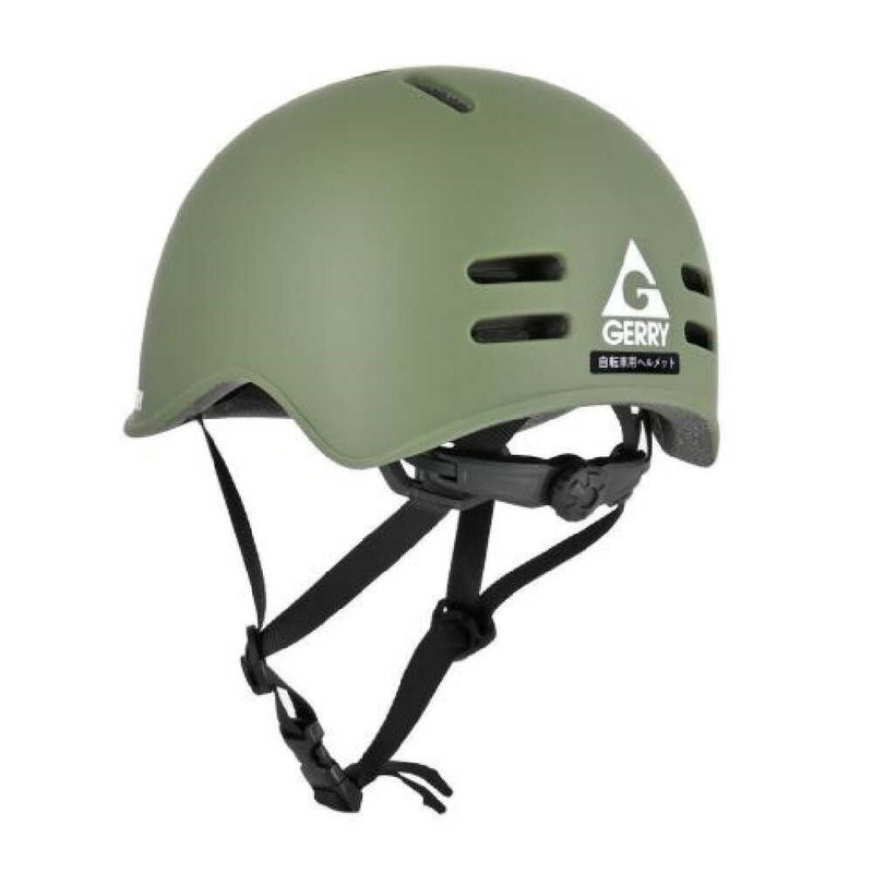 リ－ド工業 GERRY サイクルヘルメット マットオリ－ブ L GBH001MATOLVL
