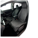 Nishiki Sangyo 座套 防水牛仔布 黑色 BO2851 前排座椅 1 件