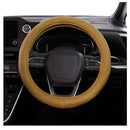 Nishiki Sangyo 方向盘套抗菌皮革被子 S 米色 KO5448