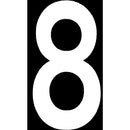 ロードマーキング ナンバーS 8 RM108 メーカー直送 ▼返品・キャンセル不可【他商品との同時購入不可】