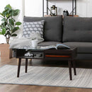 リビングテーブルオスロ　ＨＨ－８０４０ＰＧ　ＤＢＲ　10035　メーカー直送 ▼返品・キャンセル不可【他商品との同時購入不可】