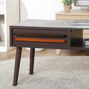 リビングテーブルオスロ　ＨＨ－８０４０ＰＧ　ＤＢＲ　10035　メーカー直送 ▼返品・キャンセル不可【他商品との同時購入不可】