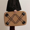 折れ脚ローテーブル トロン 6040MBR 10494 メーカー直送 ▼返品・キャンセル不可【他商品との同時購入不可】