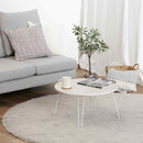 ローテーブル 丸60 WHW 10859 メーカー直送 ▼返品・キャンセル不可【他商品との同時購入不可】