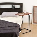 突板サイドテーブル 12519 メーカー直送 ▼返品・キャンセル不可【他商品との同時購入不可】