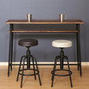 バースツール HK-6981DBR 15184 メーカー直送 ▼返品・キャンセル不可【他商品との同時購入不可】