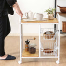 キッチンワゴン FBC-02-1 15424 メーカー直送 ▼返品・キャンセル不可【他商品との同時購入不可】