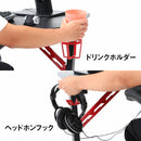 ゲーミングデスク レイズ レッド 18572 メーカー直送 ▼返品・キャンセル不可【他商品との同時購入不可】