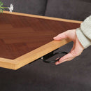 昇降テーブル　シルビア　ツートン　19243　メーカー直送 ▼返品・キャンセル不可【他商品との同時購入不可】