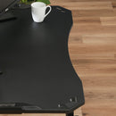 GAMING DESK XeNO（ゼノ）BK 38130 メーカー直送 ▼返品・キャンセル不可【他商品との同時購入不可】