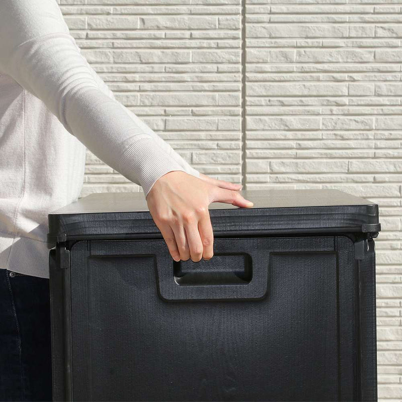 収納BOXベンチ BK 190L 55252 メーカー直送 ▼返品・キャンセル不可【他商品との同時購入不可】