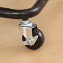 高さが調整できるワゴン マルシェ ブラック 45068 メーカー直送 ▼返品・キャンセル不可【他商品との同時購入不可】