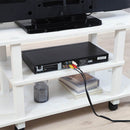 フィット TV台 キャスター付 オークWH 52272 メーカー直送 ▼返品・キャンセル不可【他商品との同時購入不可】