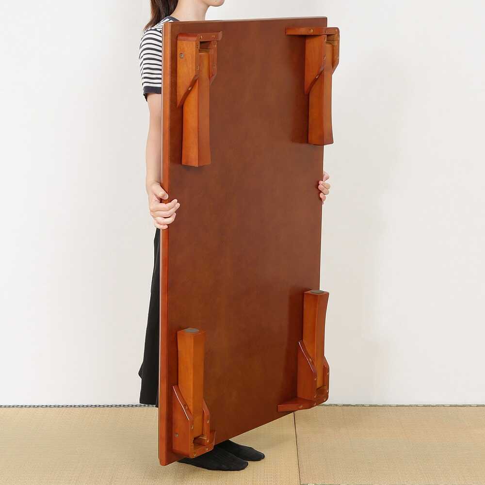 折脚和風座卓 TLM－12075OAK 72929 メーカー直送 ▽返品