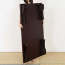 折脚和風座卓　ＴＬＭ－１２０７５紫檀色　73458　メーカー直送 ▼返品・キャンセル不可【他商品との同時購入不可】