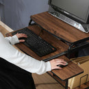 シンプルPCデスク フィット BR 66741 メーカー直送 ▼返品・キャンセル不可【他商品との同時購入不可】