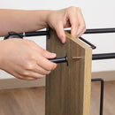 EZBOツイストロック キッチンカート OAK N 71879 メーカー直送 ▼返品・キャンセル不可【他商品との同時購入不可】