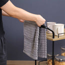 EZBOツイストロック キッチンカート OAK N 71879 メーカー直送 ▼返品・キャンセル不可【他商品との同時購入不可】