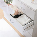 ラルゴ　チェスト　オークＷＨ　73411　メーカー直送 ▼返品・キャンセル不可【他商品との同時購入不可】