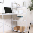 左右組み換えラック付きデスク ルカ ストーン 73613 メーカー直送 ▼返品・キャンセル不可【他商品との同時購入不可】