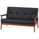 バイキャストPUソファ ミート 2P DBR 73761 メーカー直送 ▼返品・キャンセル不可【他商品との同時購入不可】