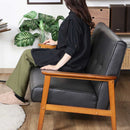 バイキャストPUソファ ミート 2P DBR 73761 メーカー直送 ▼返品・キャンセル不可【他商品との同時購入不可】