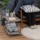 EZBOワイヤーラック2段 60幅 GY 77549 メーカー直送 ▼返品・キャンセル不可【他商品との同時購入不可】