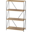 EZBOワイヤーラック4段 60幅 OAK NA 77563 メーカー直送 ▼返品・キャンセル不可【他商品との同時購入不可】